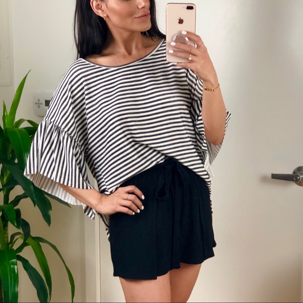 🔥🙏🏼 TWILIGHT Relaxed Striped Tunic - Picture 6 of 8